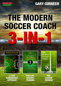 The Modern Soccer Coach series by Gary Curneen – book cover