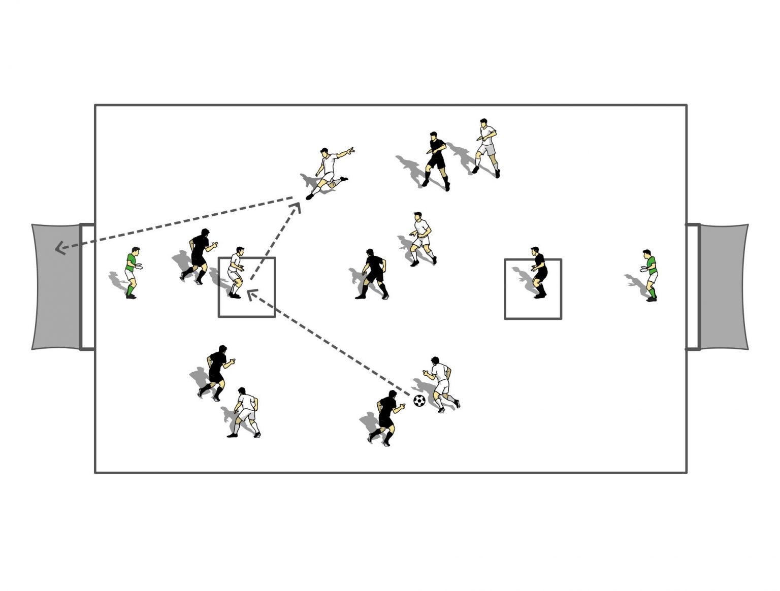 SmallSided Games Football Coaching Exercises DSP Soccer Ray Power