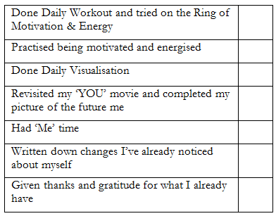 workbook checklist