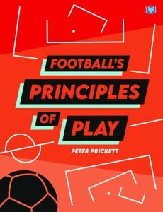 Football's Principles of Play by Peter Prickett – book cover