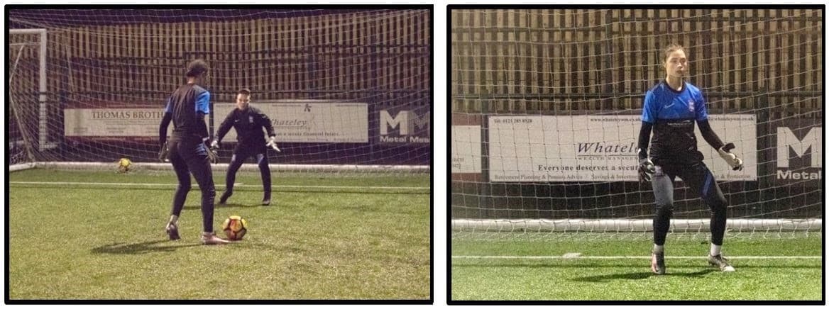 Goalkeeper Training For Beginners Set Position Catching The Ball